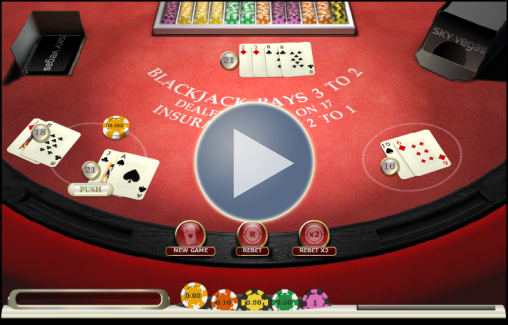 Play Blackjack at Sky Bingo